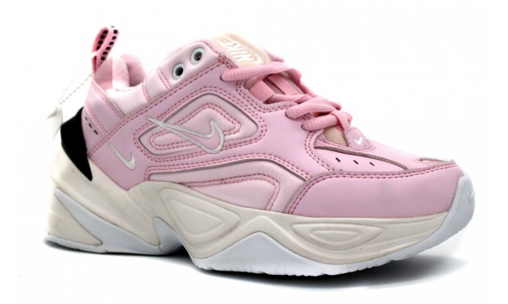 Pink and white nikes best sale